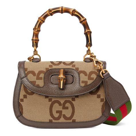 bolsa gucci bamboo 1947|gucci bamboo handle.